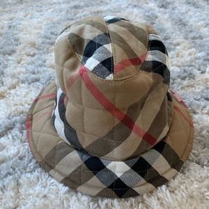 Burberry Bucket Hat- lined/winter weight